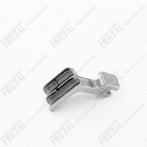 Pied double jonc fixe 6.4mm...